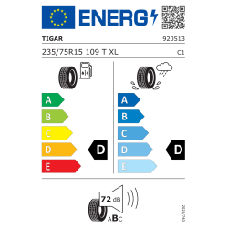 Tigar 235/75 R15 109T Road Terrain M+S XL TL DOT 43/22