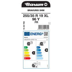 Barum 255/35 R19 96Y Bravuris 5HM XL TL