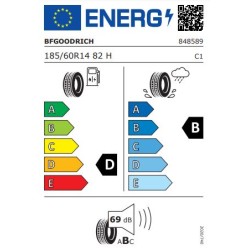 Bf Goodrich 185/60 R14 82H Advantage TL DOT 16/22