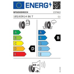 Bf Goodrich 185/65 R14 86T Advantage TL DOT 31/21
