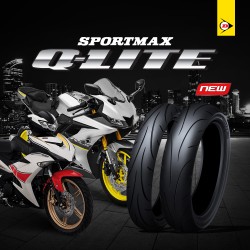 Dunlop Sportmax Q-LITE  90/80 - 17 M/C 46S  TL Delantera/Trasera