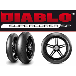 Pirelli Diablo Supercorsa  SP V4  190/55 ZR 17 M/C 75W TL Trasera