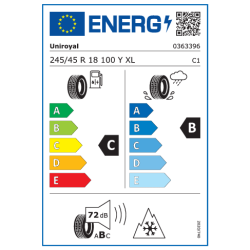 Uniroyal 245/45 R18 100Y AllSeasonExpert 2 M+S XL TL