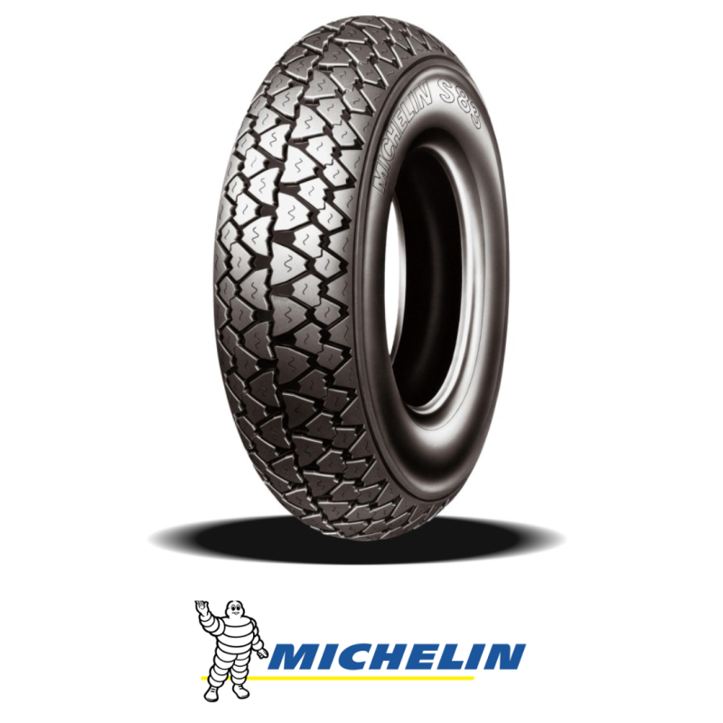Michelin S83 3.50 - 10 59J Reinf. TL/TT Delantera/Trasera