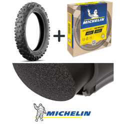 PACK : Michelin Enduro MEDIUM 140/80 - 18  + Michelin BIB MOUSSE M14