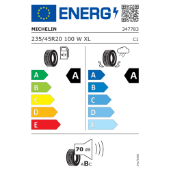 Michelin 235/45 R20 100W E Primacy XL TL