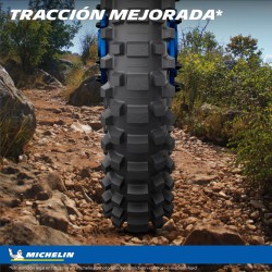 Michelin Starcross 6 Medium Hard  100/90 -19 57M  NHS TT Trasera DOT 2022